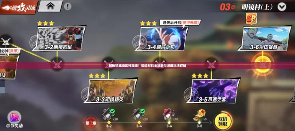 解锁镇魂街武神巅峰!锻造材料全攻略与深度玩法详解 解锁镇魂街武神巅峰!锻造材料全攻略与深度玩法详解