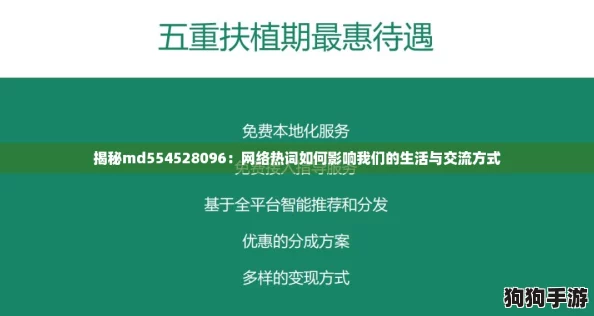 揭秘md554528096:网络热词如何影响我们的生活与交流方式 揭秘md554528096:网络热词如何影响我们的生活与交流方式