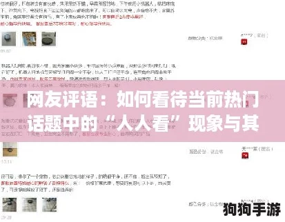网友评语：如何看待当前热门话题中的“人人看”现象与其影响力？