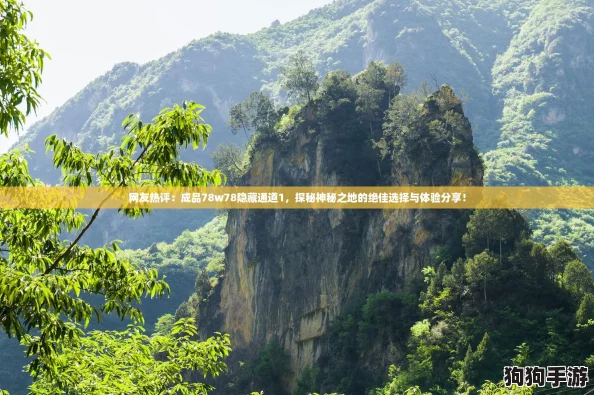网友热评：成品78w78隐藏通道1，探秘神秘之地的绝佳选择与体验分享！