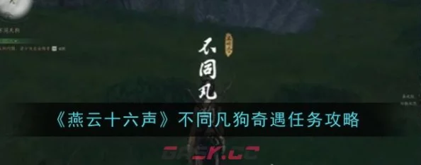 燕云十六声：非凡犬伴奇遇任务，深度攻略大解析！