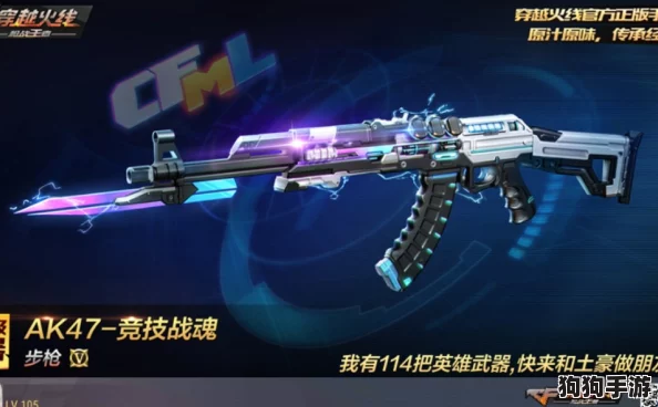 CF手游震撼登场：AK47竞技战魂深度解析，燃爆枪战场新纪元！