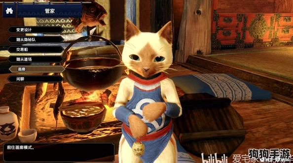 《怪物猎人》系列：萌宠猫狗伙伴的非凡身份与战斗秘技！