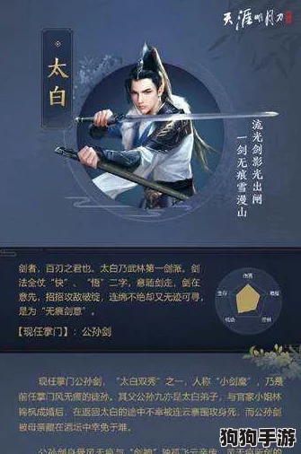 《天涯明月刀》手游：太白剑客江湖身份深度解析，个性化选择攻略来袭！