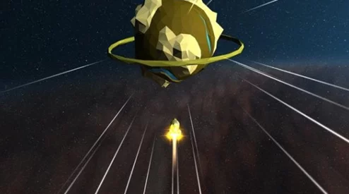 穿越星际迷航：《以太空战机之名，编织银河之恋》的壮丽冒险旅程