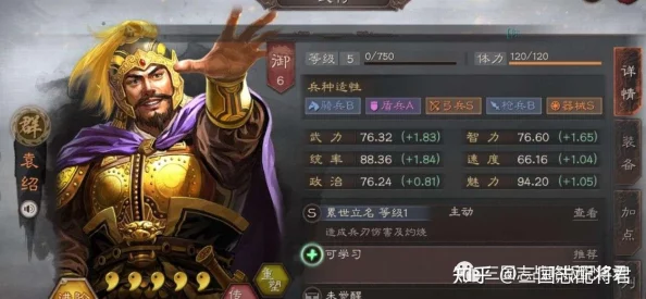 重塑三国荣耀：袁绍武将技能深度剖析与实战策略应用指南