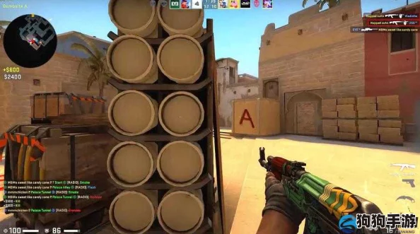 暴躁老外玩csgo，挑战极限操作与团队配合的精彩瞬间！